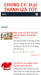 Mobile Screenshot of chungcudaithanh.com